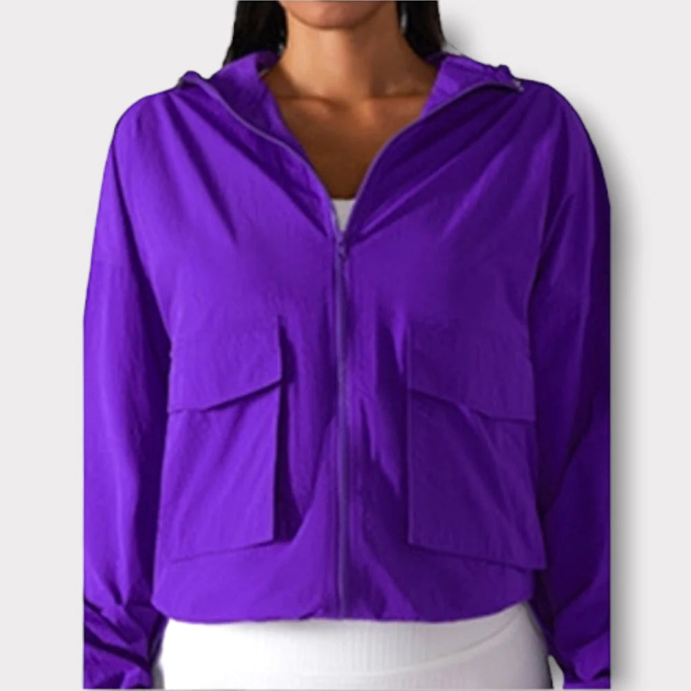 bGalvanized Windbreaker