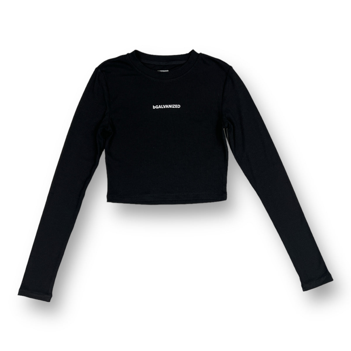 Ribbed Crop Long Sleeve