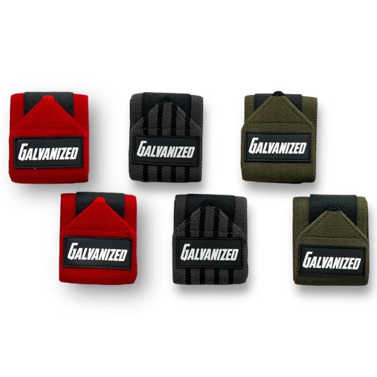 Galvanized Men's Wrist Wraps