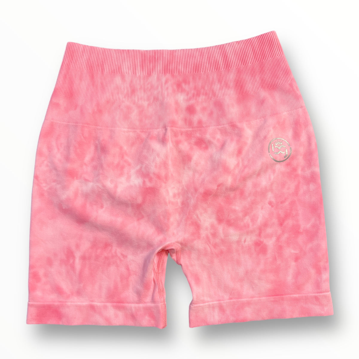 Washed Dye Biker Short