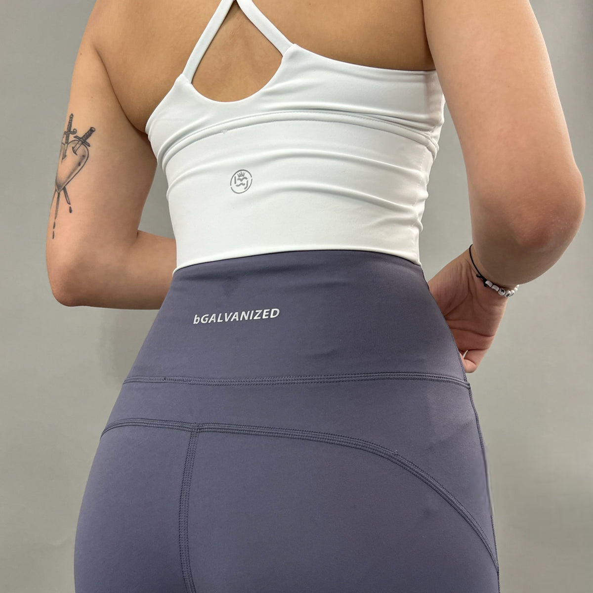 bGalvanized Flare Legging