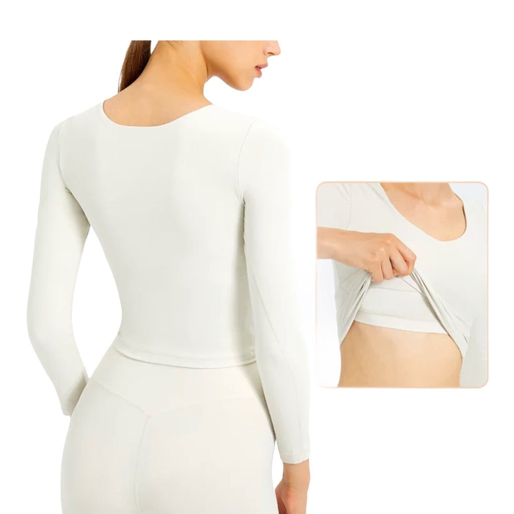 Sculpt Luxe Long Sleeve Top