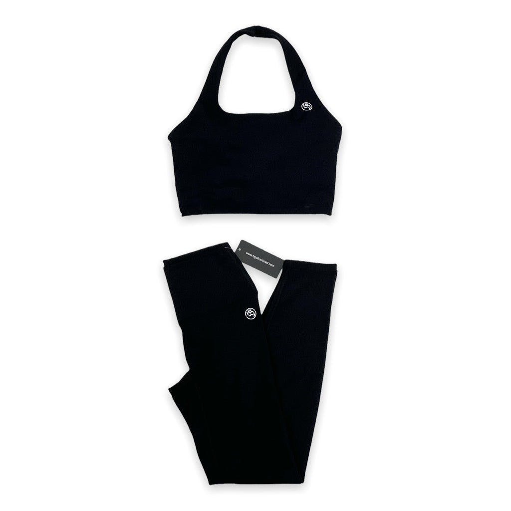 Halter Lux Legging Set