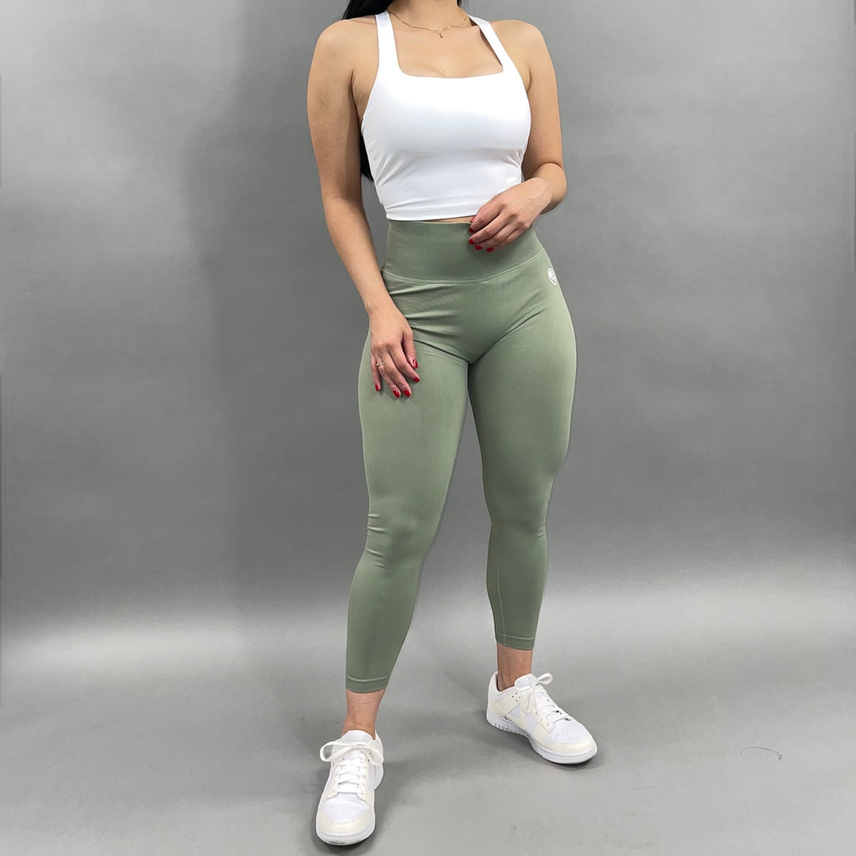 Seamless Solid Scrunch Legging